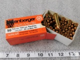 50 rounds .30 carbine ammo 110 grain FMJ