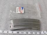 30 round stainless Ruger MIni 14 .223 rifle magazine