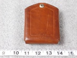 Bianchi leather double mag pouch for single stack 1911 pistol magazines