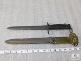 Vintage military bayonet