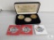 Detroit Pistons - three coin set - (2) silver and (1) bronze