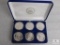 Six-coin Morgan silver dollar collector box