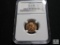 NGC graded - 1949-S Lincoln - MS66 RD