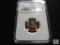 NGC graded - 1954-S Lincoln - MS66 RD