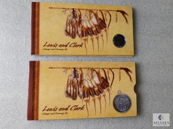 Lot of 2: Lewis and Clark Coinage and Currency sets