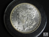 1884 Morgan silver dollar