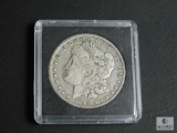 1890-O Morgan silver dollar