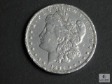 1896-O Morgan silver dollar - rim dings