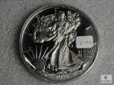 One-half troy pound of fine silver - Silver Eagle design