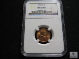 NGC graded - 1944-D Lincoln - MS66 RD