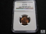 NGC graded - 1945-S Lincoln - MS66 RD