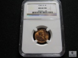 NGC graded - 1947-D Lincoln - MS66 RD