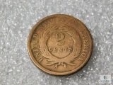 Civil War - 1864 2-cent piece
