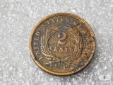 Civil War - 1865 2-cent piece