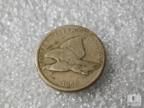 1858 Flying Eagle cent