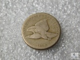 1858 Flying Eagle cent