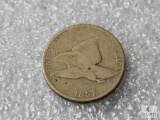 1857 Flying Eagle cent