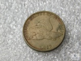 1857 Flying Eagle cent