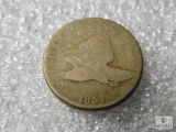 1857 Flying Eagle cent