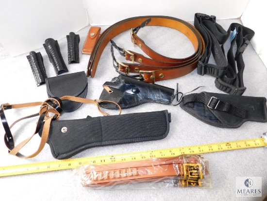 Holster & Accessory Assorted Lot Leather & Nylon