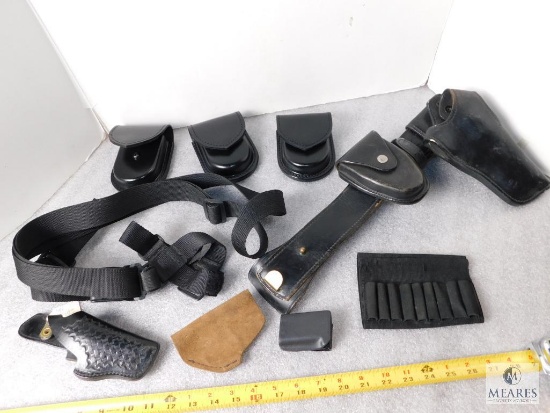 Holster & Accessory Assorted Lot Leather & Nylon