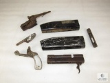 Lot of 7 Gunsmith Parts - Receiver Plates, S&W Frame, Pistol barrel, and more