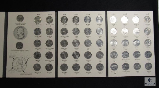 Complete Fifty State Commemorative Quarter Book - 1999-2008