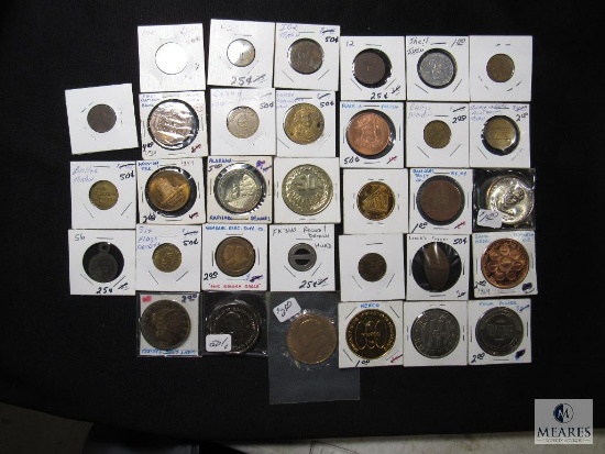 Mixed lot of tokens - power, merchandise, company store