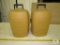 Lot of 2 Coleman Lanterns with Carrying / Storage Cases and parts