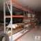 Pallet Racking 4 Sections with Caged Storage 10' Uprights Like New!