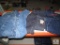 Lot of 5 Mens Jean Overalls Tough Skins, Big Mac, Liberty various Sizes 36x29 & 32x35