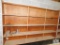 Vintage Wood Shelf Rack 6' tall 8' long 12
