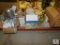 Shelf Lot Recessed Lighting, Glass Globes, Brass Fixture, Finlite Brackets, and more