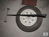 Spare Tire 5 Lug Wheel and Roller Magnet