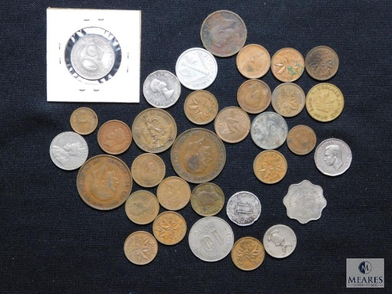 Mixed foreign coin lot