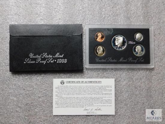 1993 US Mint silver proof set