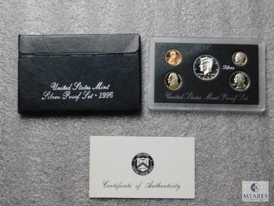 1996 US Mint silver proof set