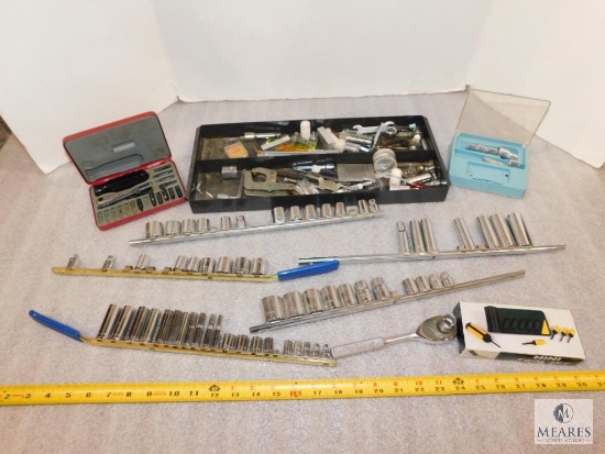 Lot of assorted Sockets and other Tools