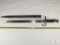 Argentina M1909/47 Bayonet with matching serial number Scabbard