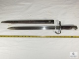 Argentina M1909/47 Bayonet with matching serial number Scabbard