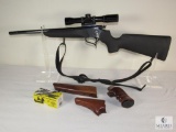 Thompson Center Contender Super 16 .35 REM Single Barrel Rifle with Burris Scope + Extras