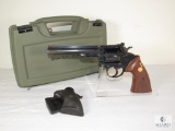 Colt Trooper MK III .22 Magnum Revolver Officer Model with Case & Extra Pachmayr Grips