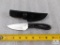 New Custom Fixed Blade Skinner Knife with Leather Sheath