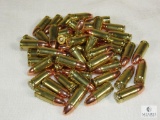 Lot of 50 Rounds 9mm Ammunition mixed brand