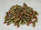 Lot of 50 Rounds 9mm Ammunition mixed brand