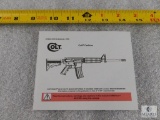 Colt AR15 Owners Manual 77 Pages