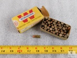 50 Rounds Winchester .32 Auto Ammo in Collector Box 71 Grain Bullets