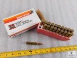 20 rounds Winchester .338 Winchester magnum ammo. 225 grain soft point