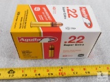 500 Rounds Aguila .22 LR Long Rifle High Velocity Copper Coated Bullet