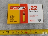 500 Rounds Aguila .22 LR Long Rifle High Velocity Copper Coated Bullet